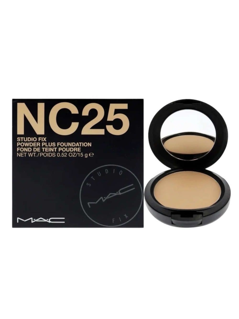 MAC Cosmetics Studio Fix Powder Plus Foundation -NC25- [ORIGINAL FORMULA] NEW